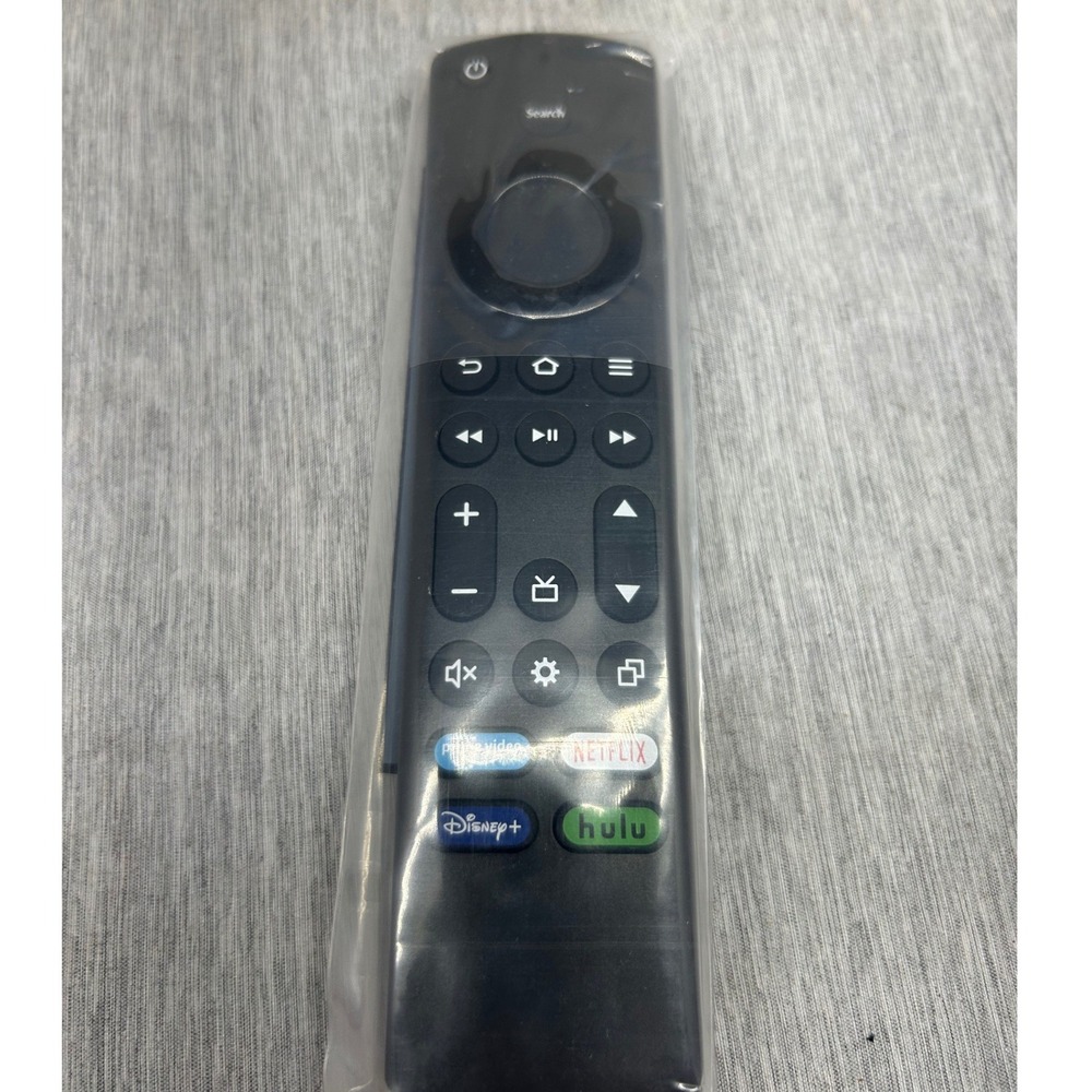Amazon Fire TV Alexa Voice Remote 3rd Gen Black with Netflix Disney+ Hulu Button
